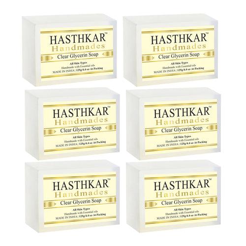 Hasthkar Handmades Glycerine Natural Clear glycerin Soap 125Gm