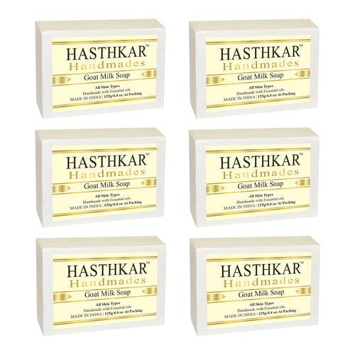 Hasthkar Handmades Glycerine Natural Goat milk Soap 125Gm