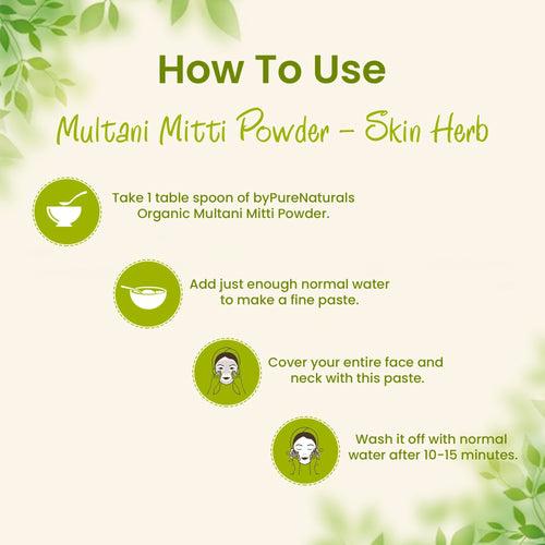 Organic Multani Mitti Powder byPureNaturals