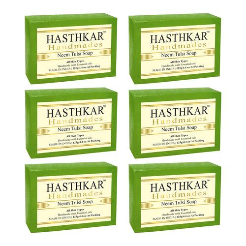 Hasthkar Handmades Glycerine Natural Neem tulsi Soap 125Gm