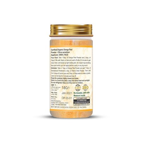 Organic Orange Peel Herb Powder byPureNaturals