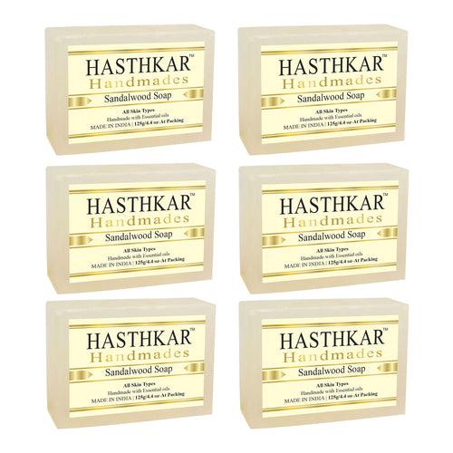 Hasthkar Handmades Glycerine Natural Sandalwood Soap 125Gm