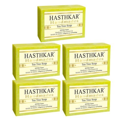 Hasthkar Handmades Glycerine Natural Tea tree Soap 125Gm