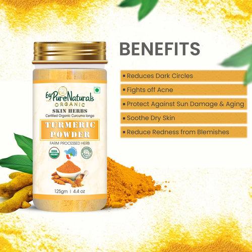 Organic Turmeric Daru Haridra Herb Powder byPurenaturals