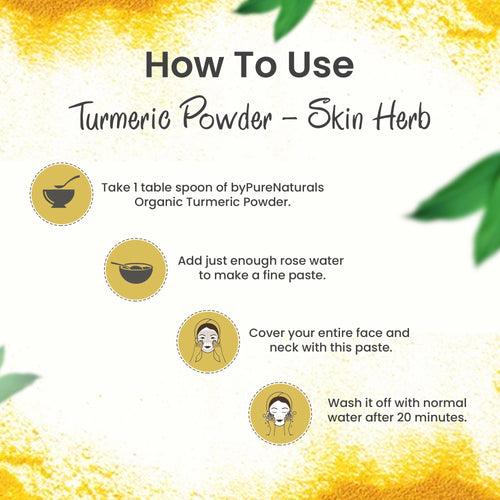 Organic Turmeric Daru Haridra Herb Powder byPurenaturals