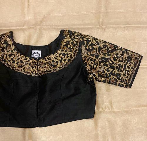 BLACK SEVILLE CATHEDRAL BLOUSE