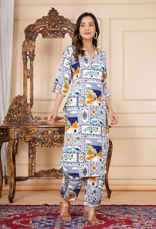 Designer Printed Coord Set