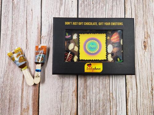 Gift customized chocolate for Diwali.