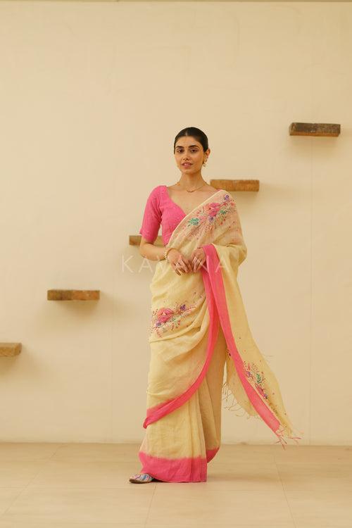 Tara Linen Sari