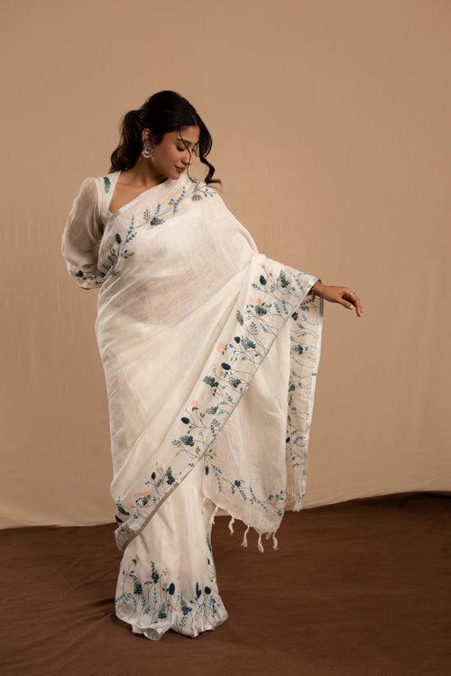 Fiza Linen Sari