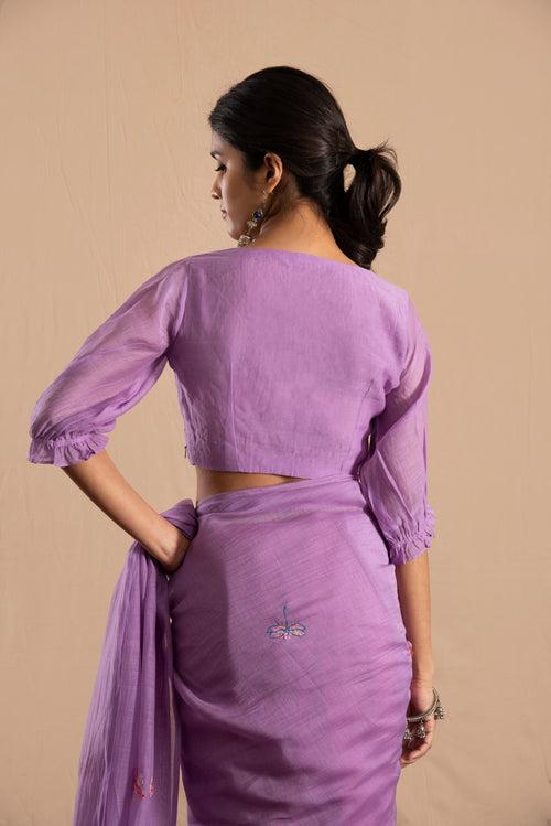 Khazaami Chanderi Blouse