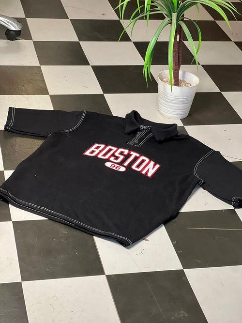 Boston Stich Polo Neck T-shirt