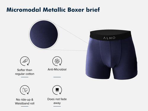 Second Skin MicroModal solid Boxer Brief (Pack of 5)