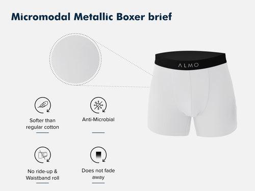 Second Skin MicroModal solid Boxer Brief (Pack of 5)