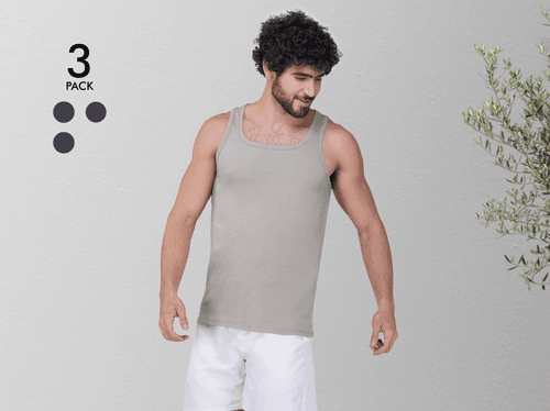 Easy 24X7 Cotton Neo Vest (Pack of 3)