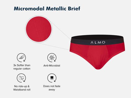 Second Skin MicroModal Brief (Pack of 3)