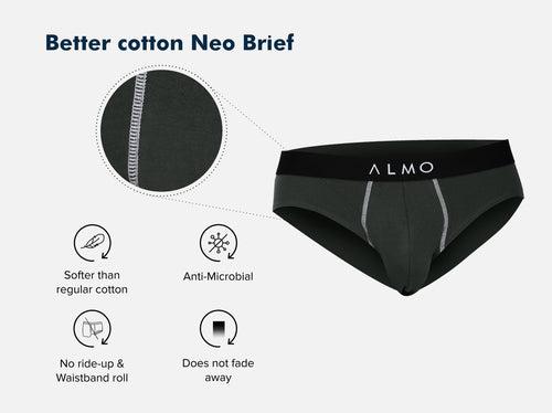 Better Cotton Neo Briefs (Pack of 3)