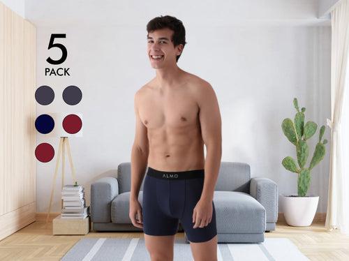 Second Skin MicroModal solid Boxer Brief (Pack of 9)