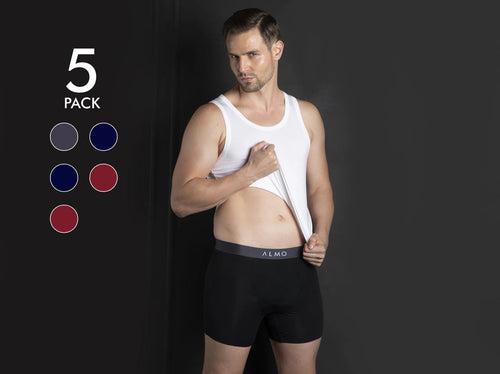 Second Skin MicroModal solid Boxer Brief (Pack of 9)