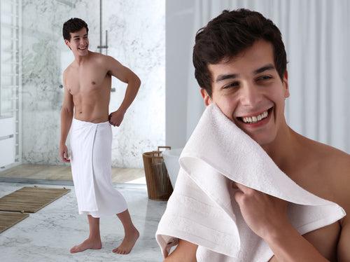 Cred Easy 24X7 100% Bamboo Terry Bath Towel & Hand Towel Combo