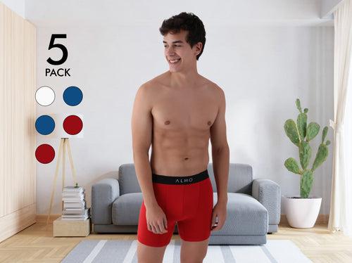 Second Skin MicroModal solid Boxer Brief (Pack of 5)