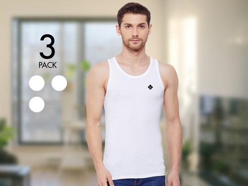 Second Skin MicroModal Slim Fit Vest (Pack of 3)