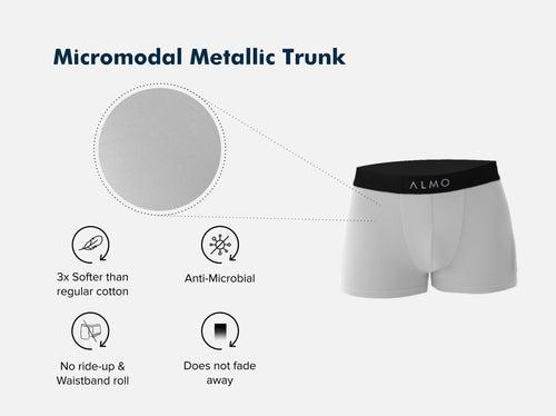 Second Skin MicroModal Solid Trunk (Pack of 2)