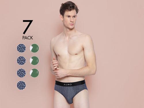 Better Cotton Printed Brief (Pack of 7)