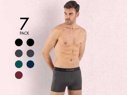 Second Skin MicroModal Solid Trunk (Pack of 7)