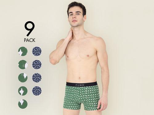 Better Cotton Printed Trunk (Pack of 9)