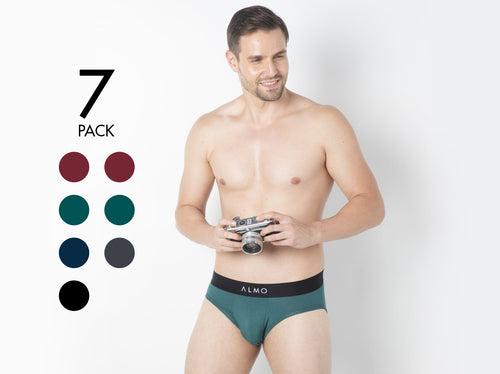 Second Skin MicroModal Solid Brief (Pack of 7)