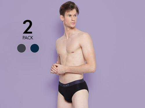 Second Skin MicroModal Solid Brief (Pack of 2)