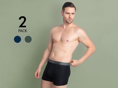 Second Skin MicroModal Solid Trunk (Pack of 2)