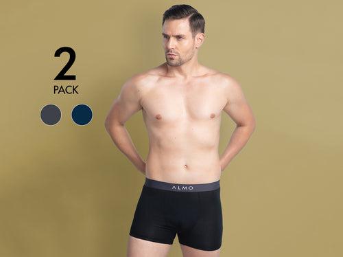 Second Skin MicroModal Solid Trunk (Pack of 2)