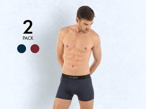 Second Skin MicroModal Solid Trunk (Pack of 2)