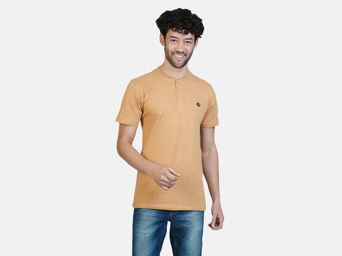 Easy 24X7 Cotton Half Sleeve Henley (Pack of 5)