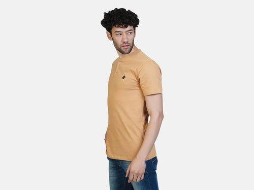 Easy 24X7 Cotton Half Sleeve Henley (Pack of 3)