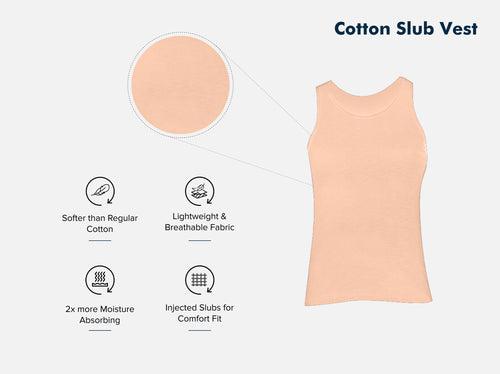 Easy 24X7 Cotton Slub Vest