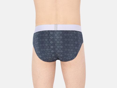 Second Skin MicroModal Printed Brief (Pack of 3)