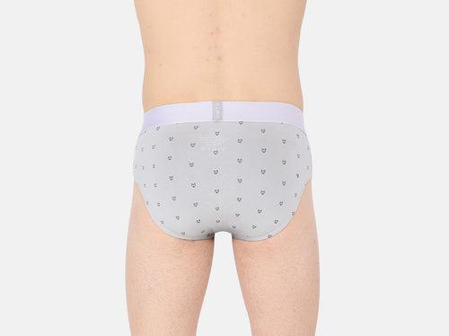 Second Skin MicroModal Printed Brief (Pack of 3)