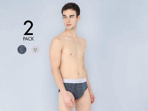 Second Skin MicroModal Printed Brief (Pack of 2)