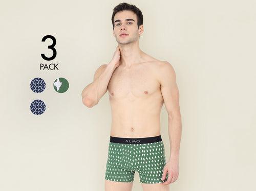 Better Cotton Printed Trunk (Pack of 3)