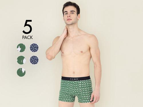 Better Cotton Printed Trunk (Pack of 5)