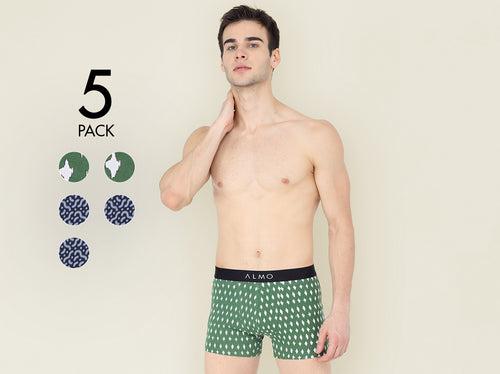 Better Cotton Printed Trunk (Pack of 5)