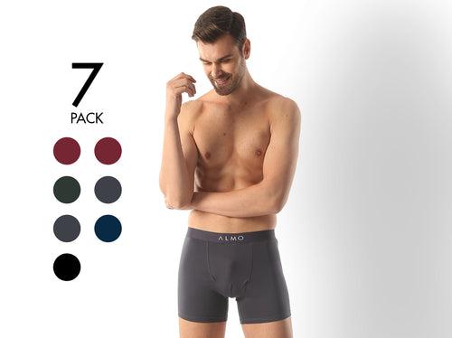 Better Cotton Solid Boxer Brief (Pack of 7)