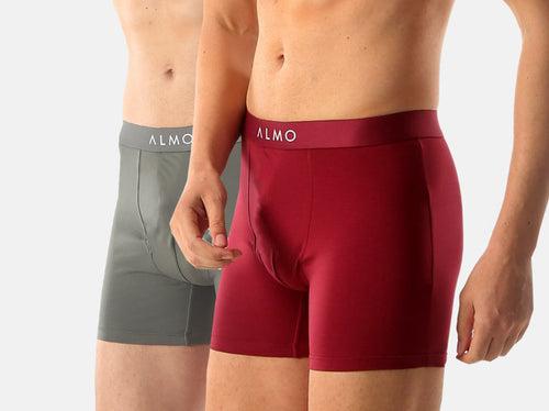 Better Cotton Solid Boxer Brief (Pack Of 2)