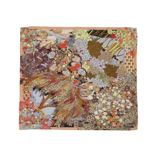 Trees Of India Silk Square Scarf