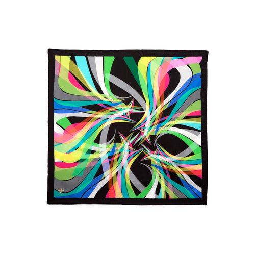 Mind Waves Silk Pocket Square