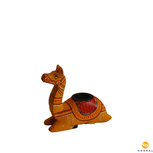 Camel Tealight Holder | Pattachitra | Table Decor Items for Living Room | Coshal | OD68