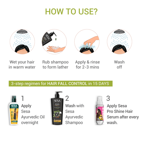 Ayurvedic Anti-Hair Fall Combo